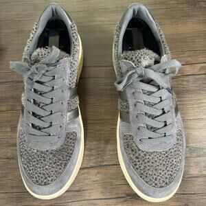 Gola Grandslam Savanna Animal Print Sneakers Grey CLB116 Women’s Size 10 EU 41